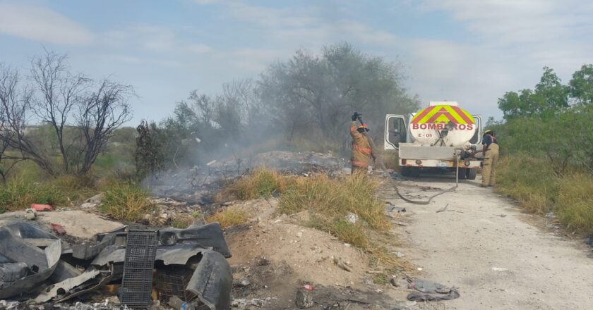 Atendió PCyB 10 incendios este jueves