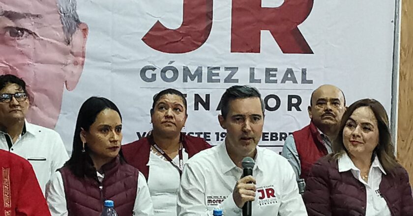 Arriba en encuestas, pero sin confiarse: JR