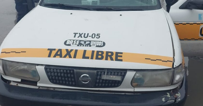 Recuperaron taxi con reporte de robo