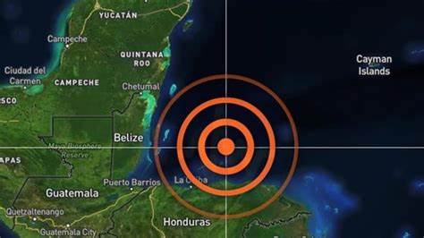 Sacude sismo de 5.5 grados Richter a Quintana Roo