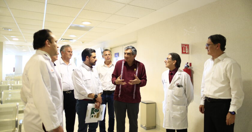 Supervisó Gobernador infraestructura hospitalaria con directores del IMSS e ISSSTE