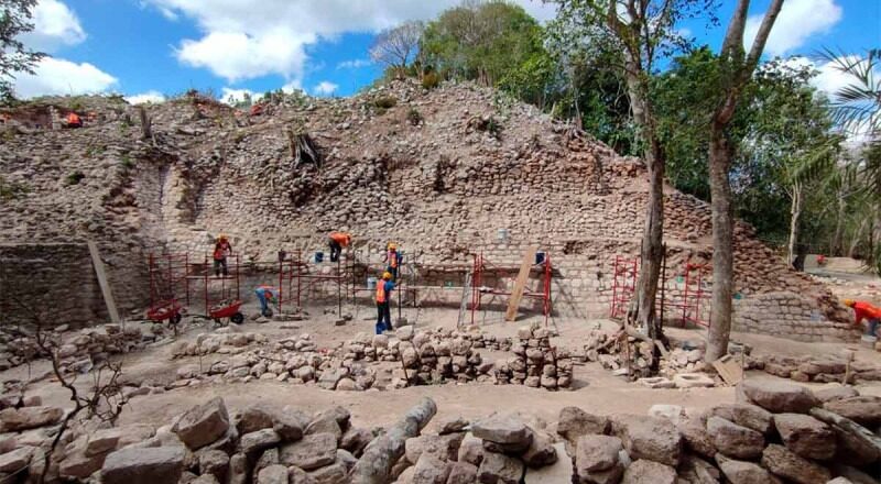 Concluyen trabajos arqueológicos en tramo 1 del Tren Maya