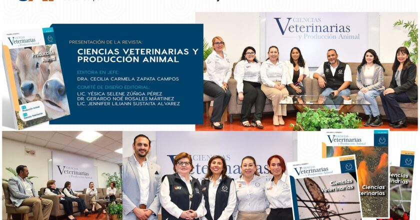 Presenta UAT revista Ciencias Veterinarias y Producción Animal