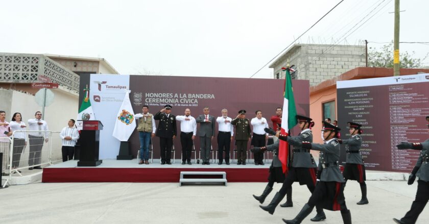 Entregó Gobernador pavimentaciones en Ciudad Victoria