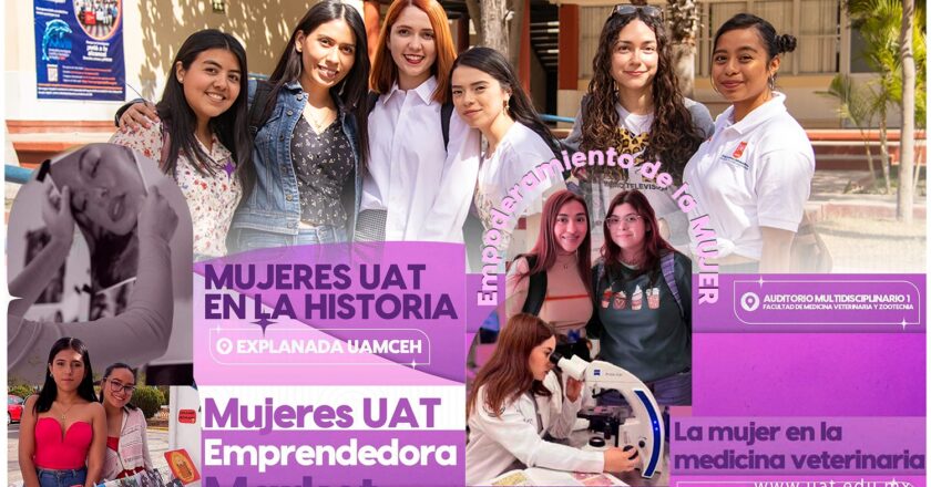 Organiza UAT participación de universitarias en eventos del Día Internacional de la Mujer