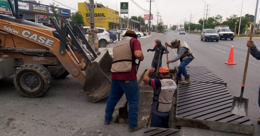 Se atendieron puntos críticos para evitar inundaciones