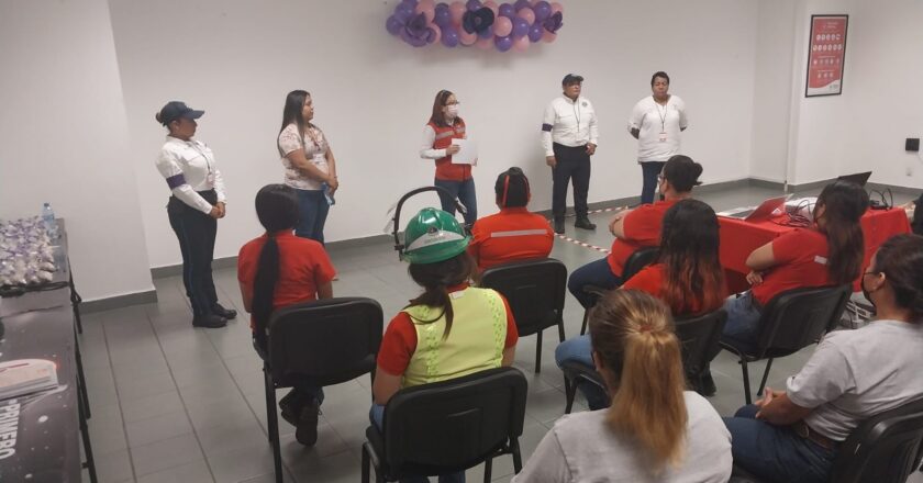 Impartió GE taller de autoprotección a mujeres