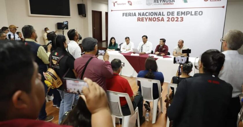 Anunció Alcalde Feria Nacional del Empleo Reynosa 2023