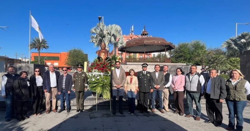 Presidió Alcalde ceremonia del Natalicio de Benito Juárez