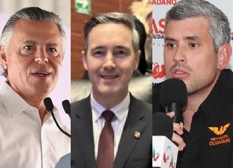 Chucho, JR y JC Zertuche puntean para senador