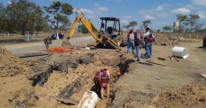 Avanzan obras de infraestructura para abastecer de agua a Altamira