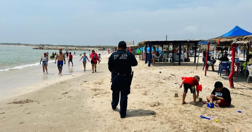 Guardia Estatal de Género mantiene vigilancia en “La Pesca”