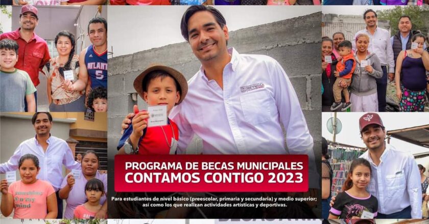 Abrirá Gobierno de Reynosa becas municipales “Contamos Contigo 2023”