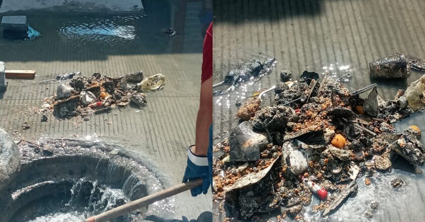 Tapones de basura provocan derrames de aguas negras