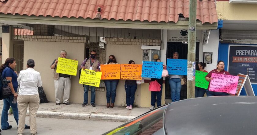 Bajo protesta trabaja personal del ITEA