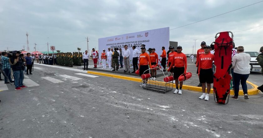 Arranca Operativo de Seguridad de Semana Santa en Playa Bagdad