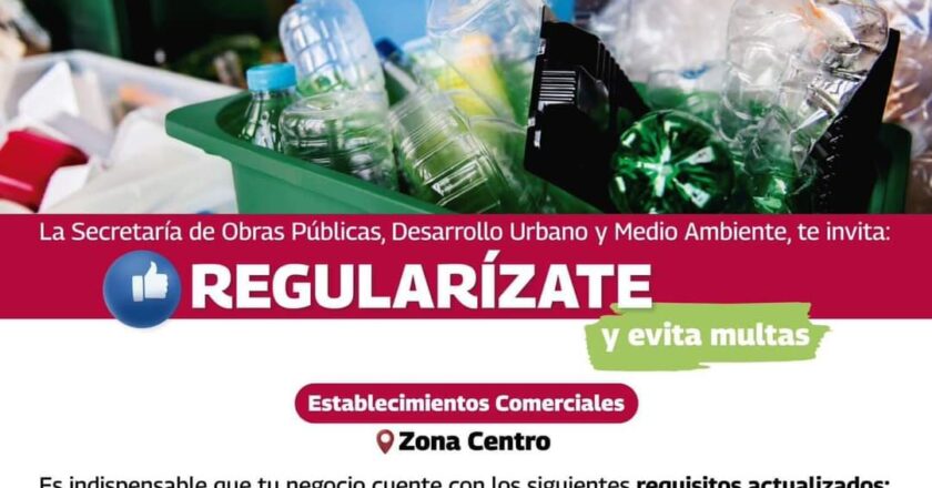 Comerciantes deben cumplir normas ambientales