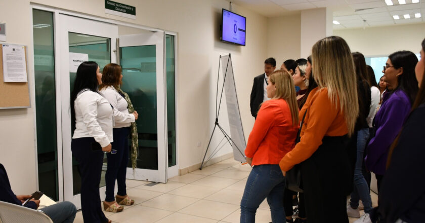 Recorrieron alumnos de Derecho de la UAT instalaciones de la FGJE