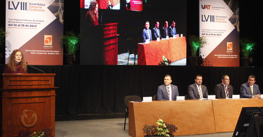 Inauguró Rector de la UAT Asamblea Nacional de Órganos Internos de Control Universitarios