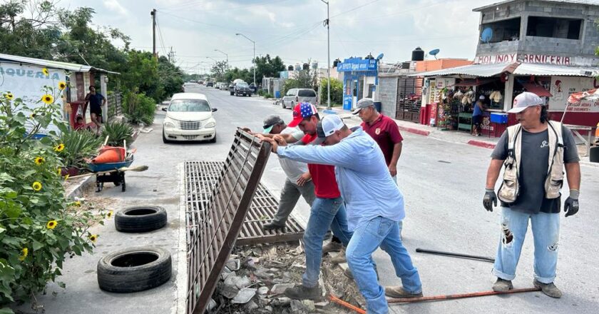 Servicios Primarios quitó basura de drenajes pluviales