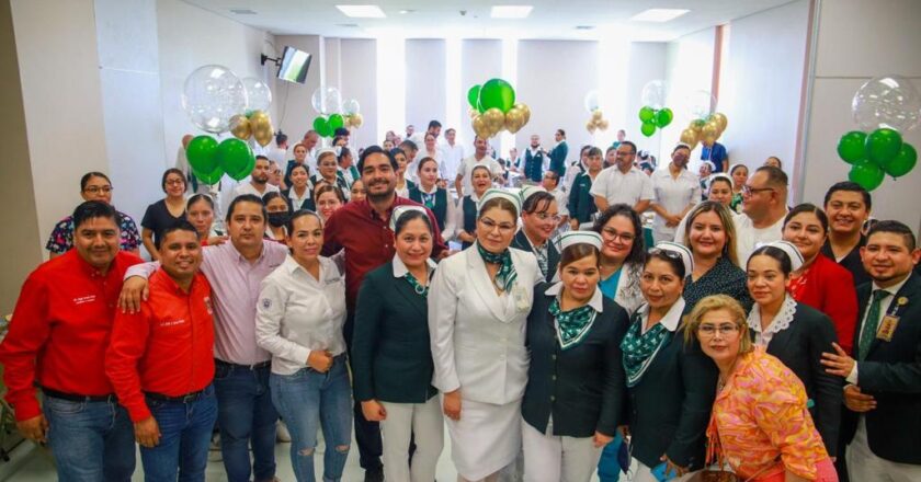 Rindió homenaje Gobierno de Reynosa a enfermeras del Hospital Regional 270