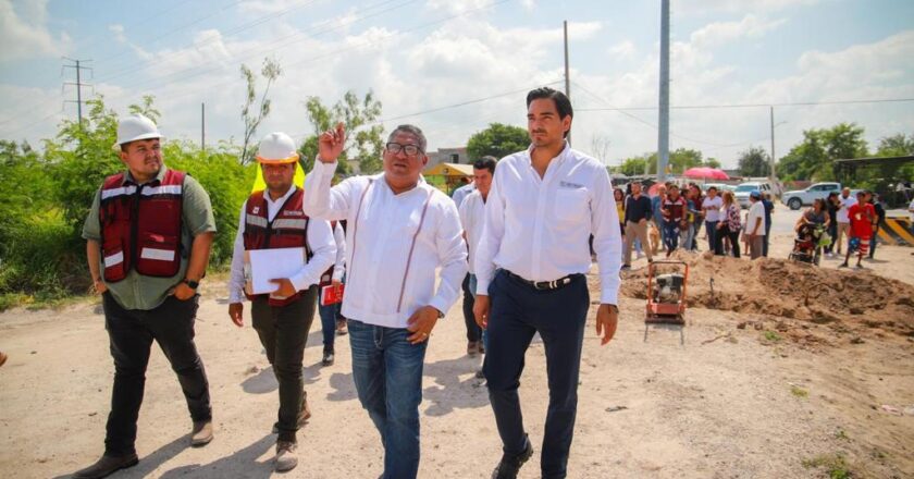 Alcalde supervisó millonaria inversión en pavimento hidráulico