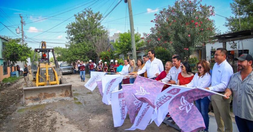 Arranca pavimentación en la Lucio Blanco