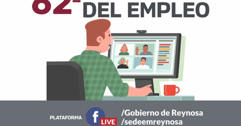 Realizará Gobierno de Reynosa 62va. Feria Virtual del Empleo