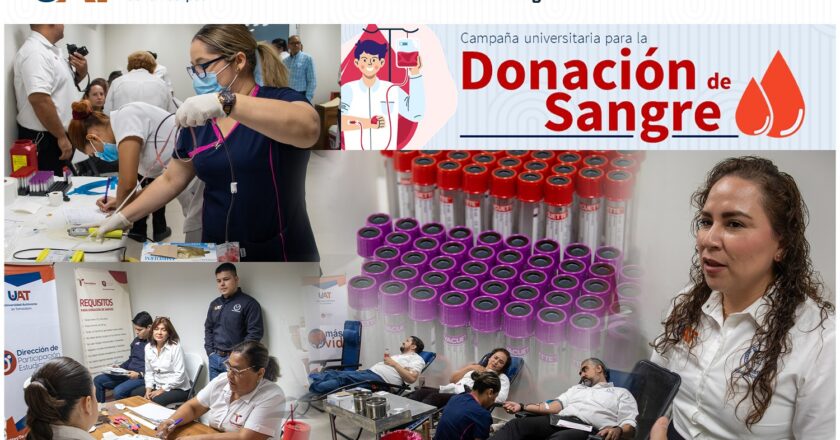 Promueve UAT campaña de donación de sangre