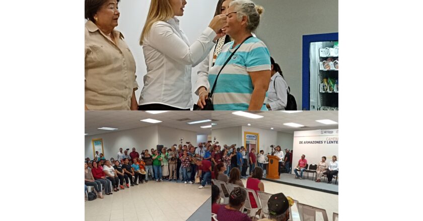 Inicia campaña de entrega de armazones y lentes en el DIF Reynosa