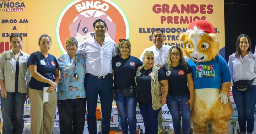 Apoyaron reynosenses “Bingo Perrón” a beneficio de rescatistas animales