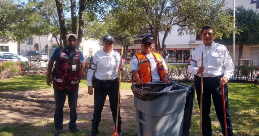 Guardia Estatal de Género fomenta cuidado al medio ambiente