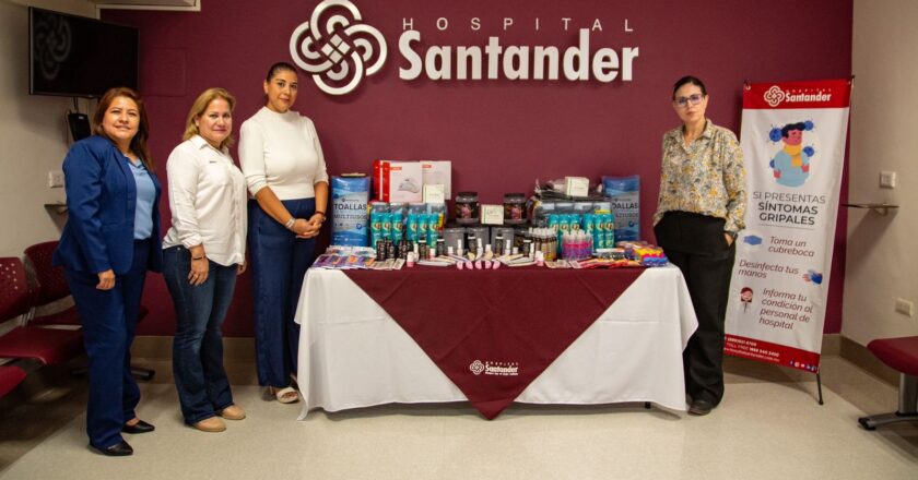 Recibe CEDIF donación del Hospital Santander