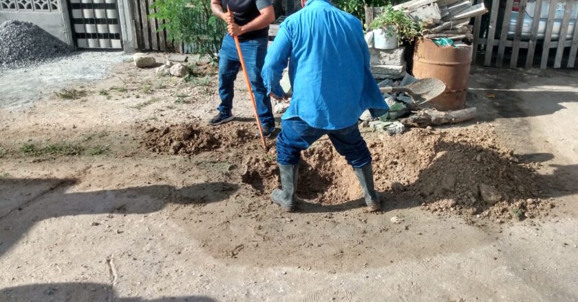 Beneficia COMAPA a diferentes sectores con reparación de fugas de agua potable