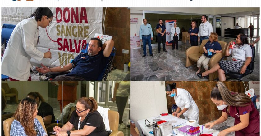 Destaca participación de la UAT en campaña de donación altruista de sangre