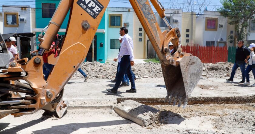 Construye Gobierno Municipal pavimentación con recursos REPUVE