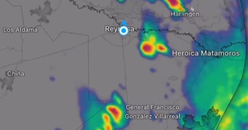 Prevén lluvias aisladas en las próximas horas