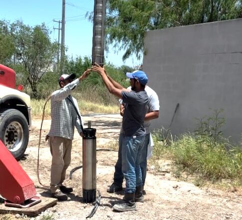 Instaló COMAPA equipo de bombeo en Fracc. Misión Santa Fe