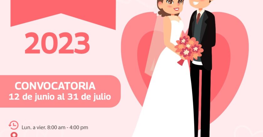 Último Día para Registro de la Campaña de Matrimonios Colectivos