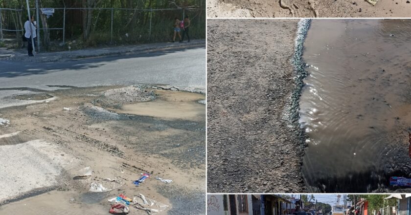 “Peseras” destrozan calles