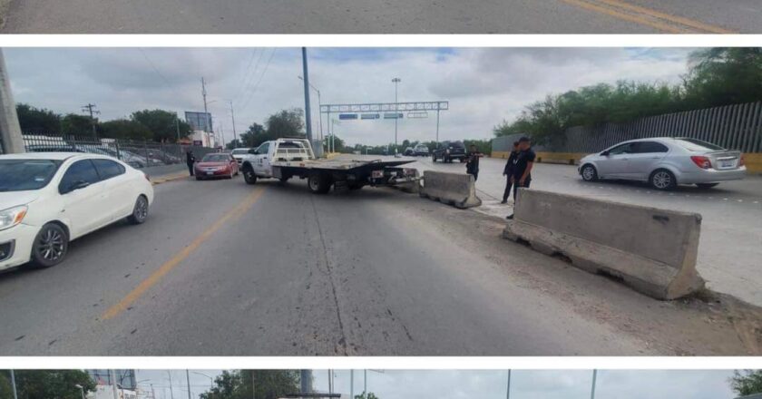 Ordena tránsito fila del puente Hidalgo