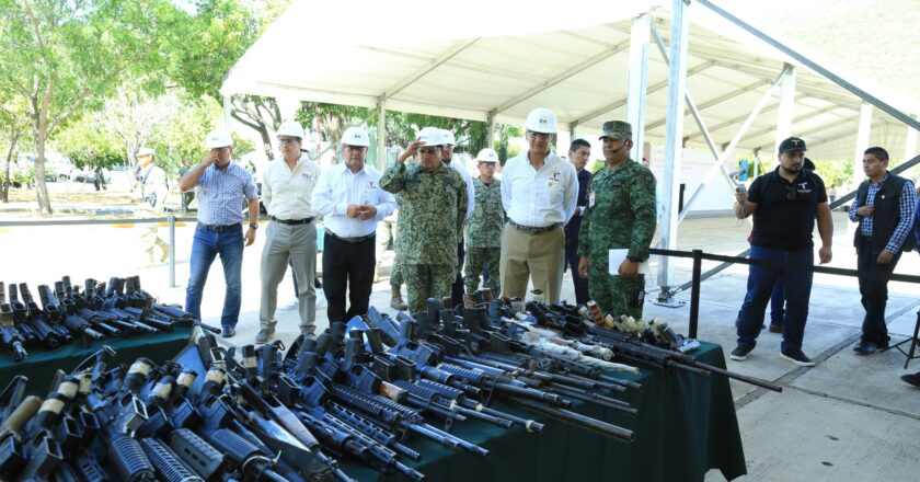 Las armas deben servir para proteger a la población: Américo