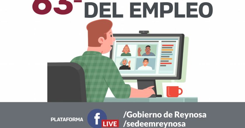 Invita Gobierno de Reynosa a la 63 ava. Feria Virtual del Empleo