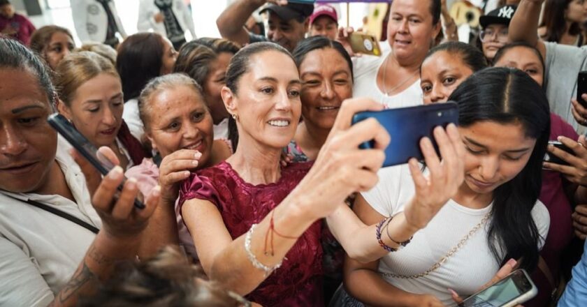 “¡La próxima Presidenta será mujer!”: Así recibieron en Tamaulipas a Claudia Sheinbaum