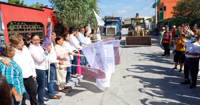 Pavimentará Gobierno de Reynosa la calle De la Rivera en Paseo Residencial