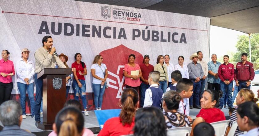 Atendió Gobierno de Reynosa a más de 800 habitantes del ejido Alfredo V. Bonfil