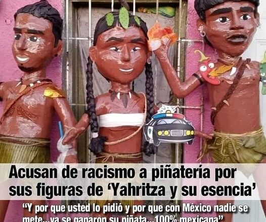 Retratan con piñatas a “Yahritza y su Esencia”