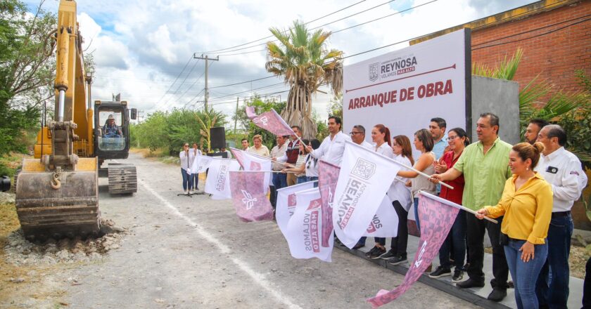 Inicia construcción de drenaje sanitario en la López Portillo