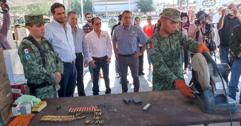 Fuerte contrabando de armas de fuego: Alcalde