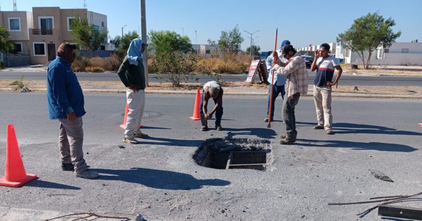 Concluyó COMAPA reparación de caja de válvulas en Valle Soleado